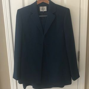 Winter Green Skirt Suit